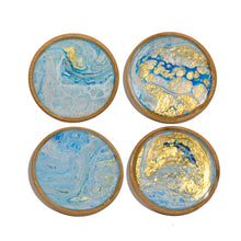 Load image into Gallery viewer, Galactic Grace Abstract Coasters - Round
